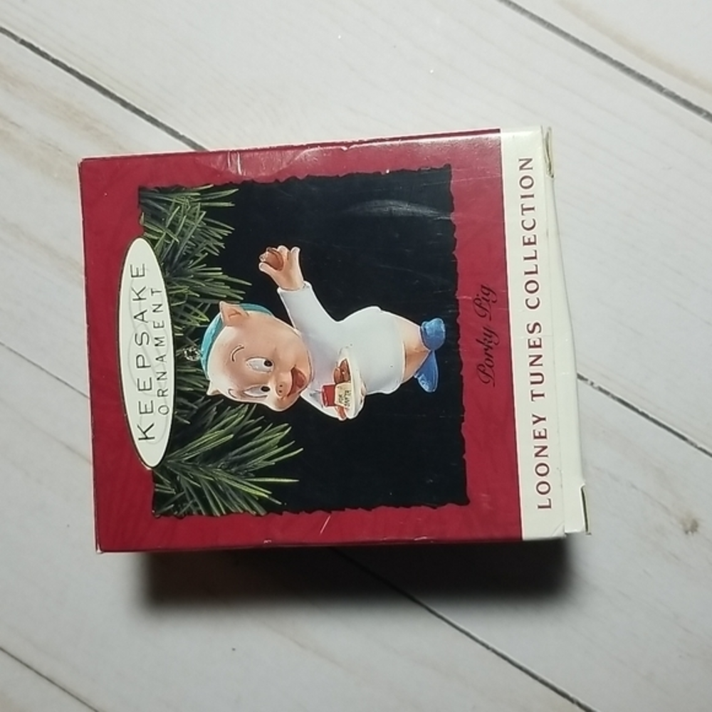 Hallmark keepsake looney‎ tunes  porky pig NIB